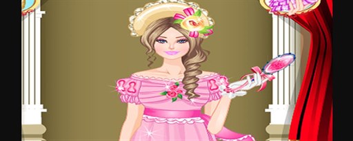 Barbie Vintage Dress Up Game marquee promo image