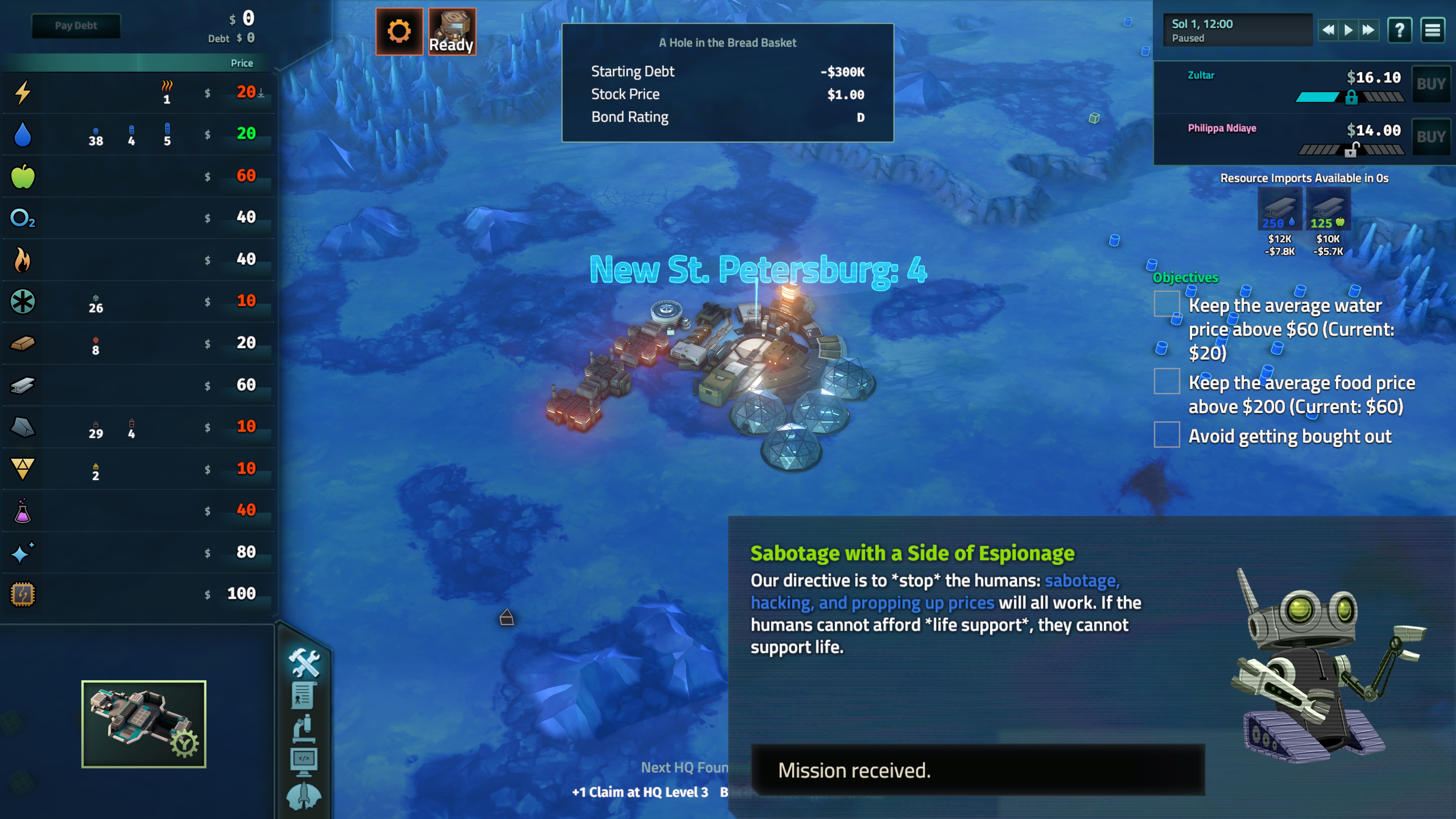 Offworld Trading Company: The Europa Wager | Xbox | Chiave | Privato