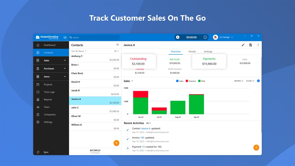 Invoice Maker & Estimate Creator by Moon Invoice_4