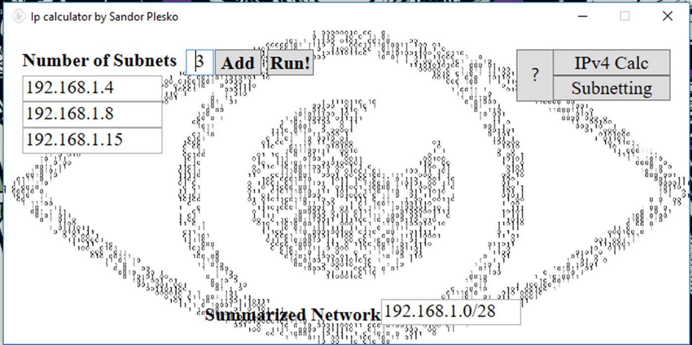 #3. IPv4Calc (Windows) Podle: Alekzender Plesko