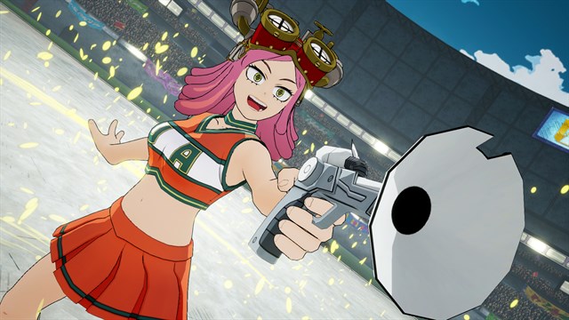 MY HERO ONE'S JUSTICE 2 Cheerleader Costume Mei Hatsume screenshot 1