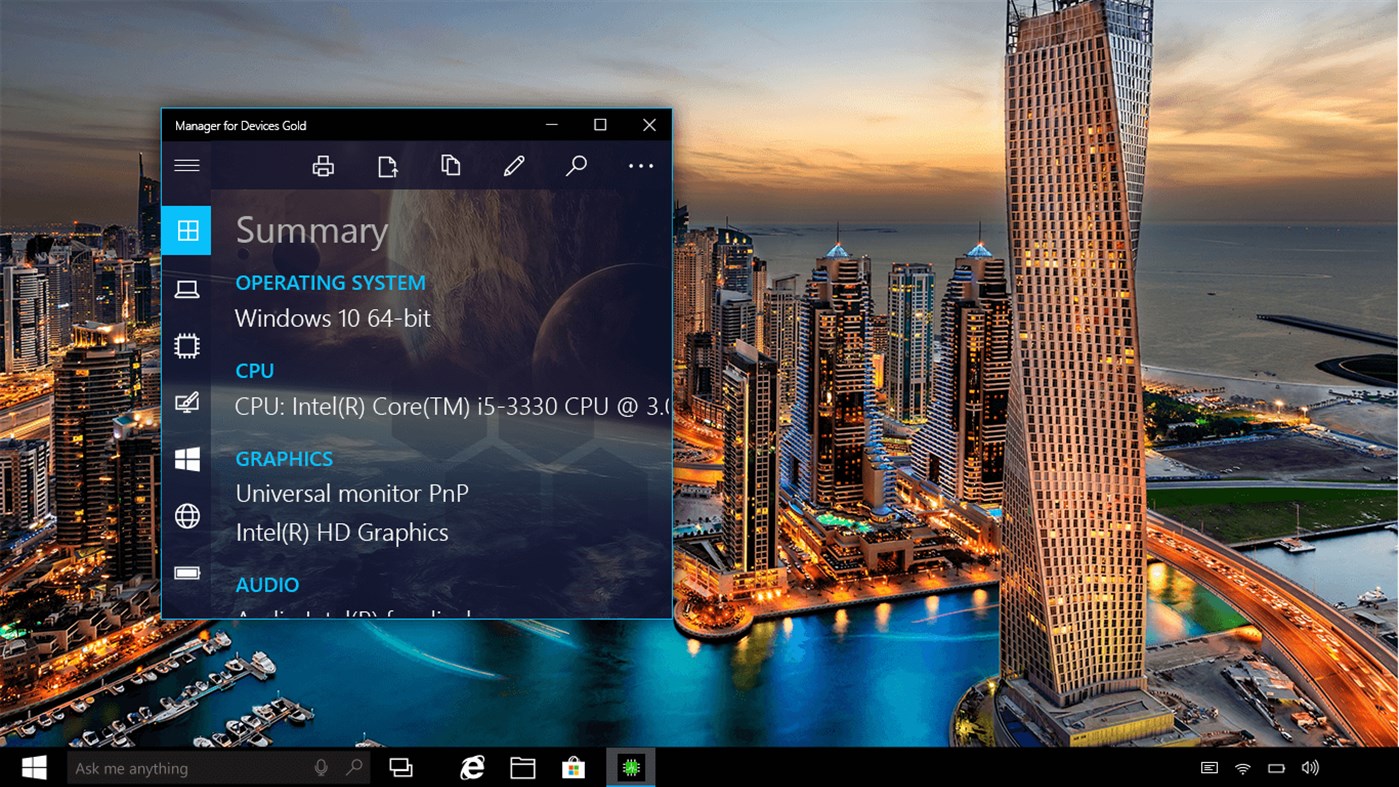 #3. Manager for Devices Gold (Windows) Oleh: Andrii Leshchinskiy