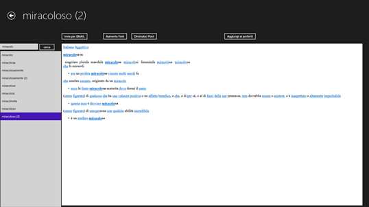 Dizionario di ITALIANO screenshot 5
