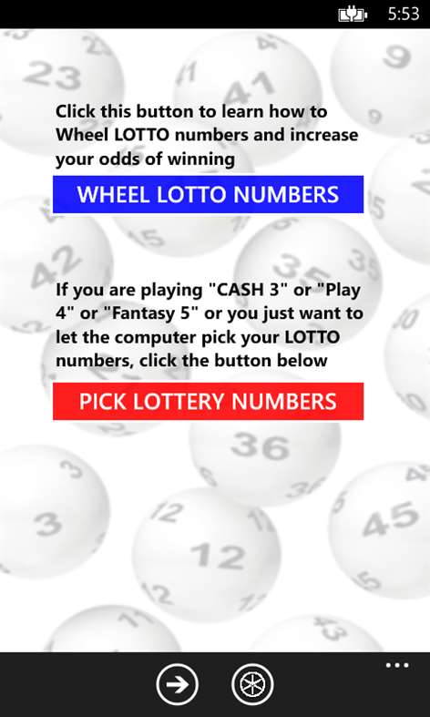 LotteryPicker Screenshots 1