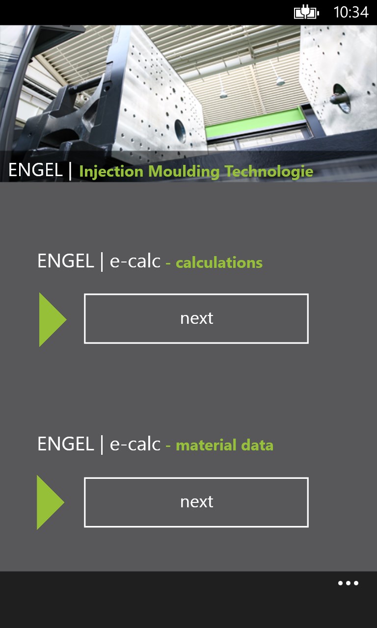 Screenshot 1 ENGEL | e-calc windows