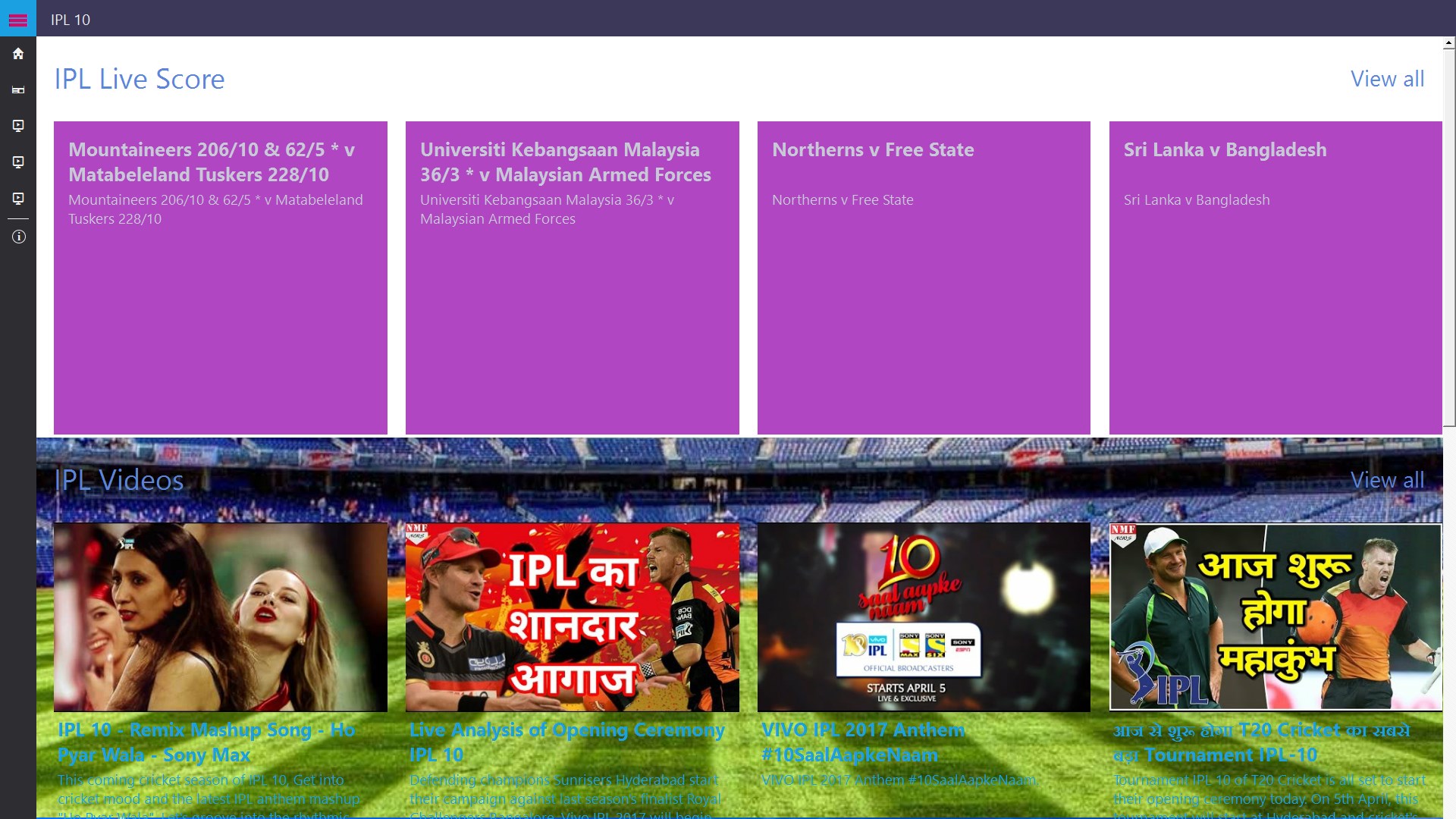 ipl live cricket video app