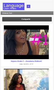 Learn Arabic Free screenshot 2