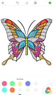 Butterfly Coloring Pages for Adults: Coloring Book screenshot 5