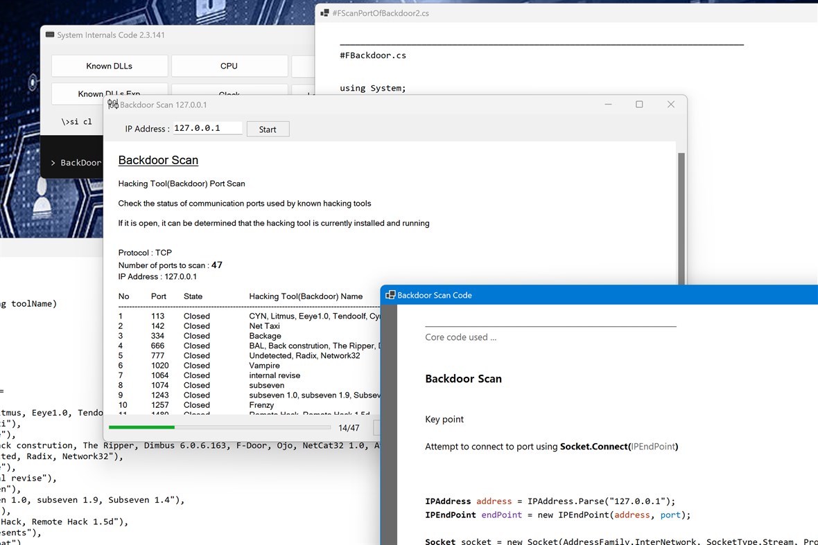 #4. System Internals Code (bundle) (Windows) By: Million