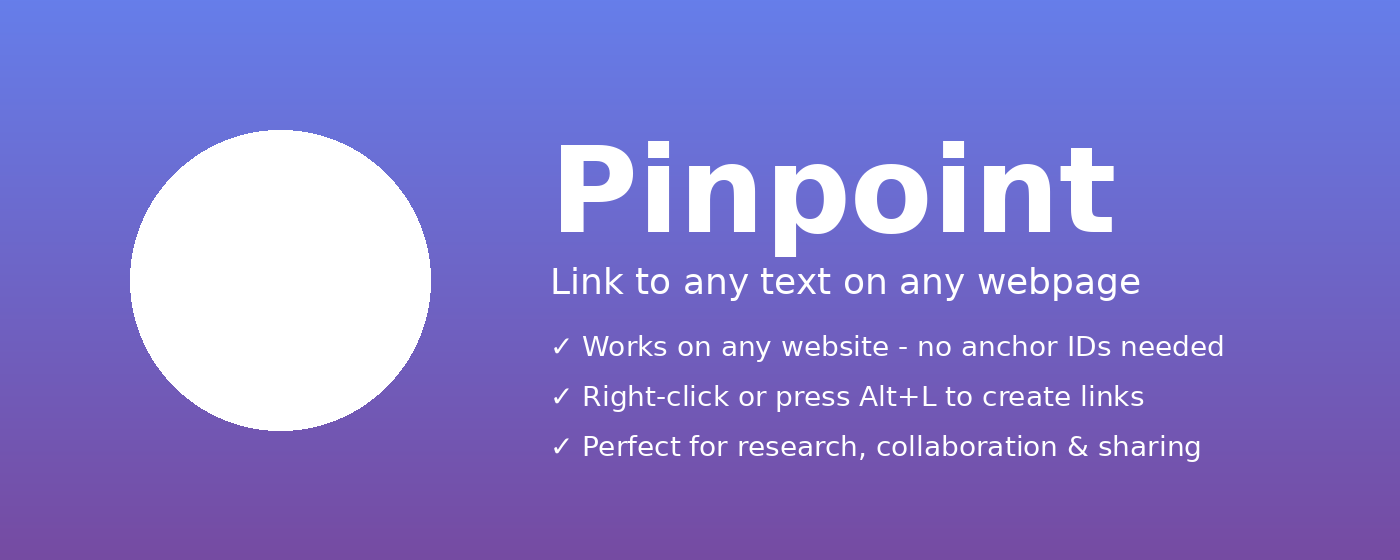 Pinpoint