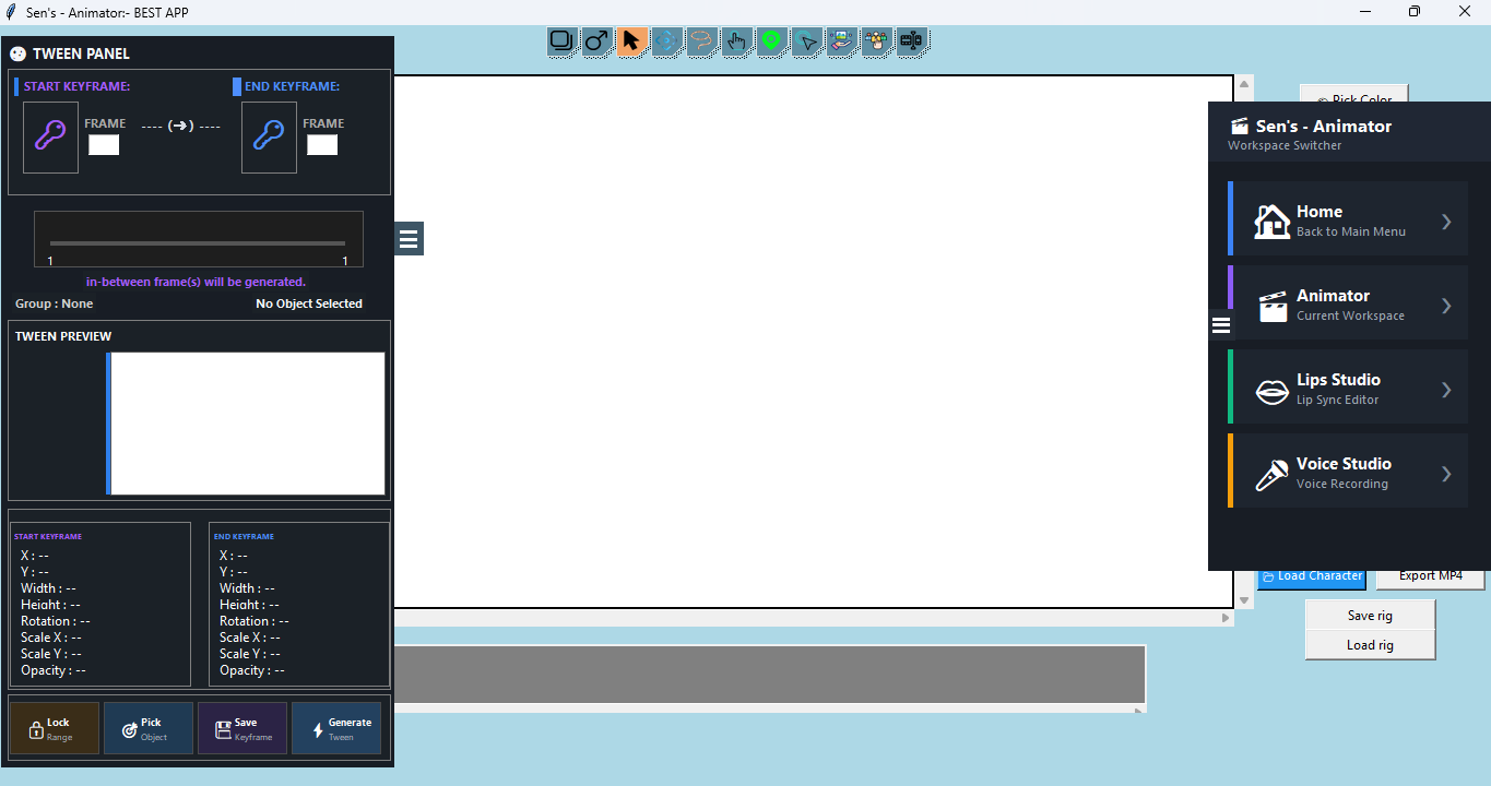 Sen's Animator screenshot