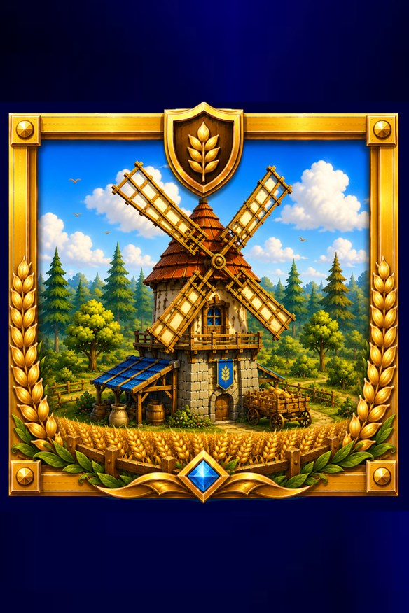 Medieval Farm - Farming Simulator and City Builder Xbox Series X|S and Xbox One cover art