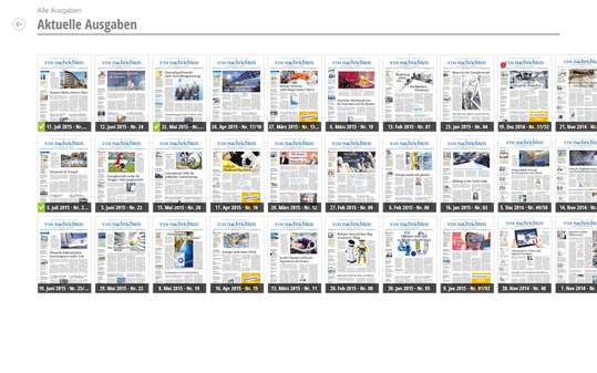 VDI nachrichten E-Paper screenshot 1