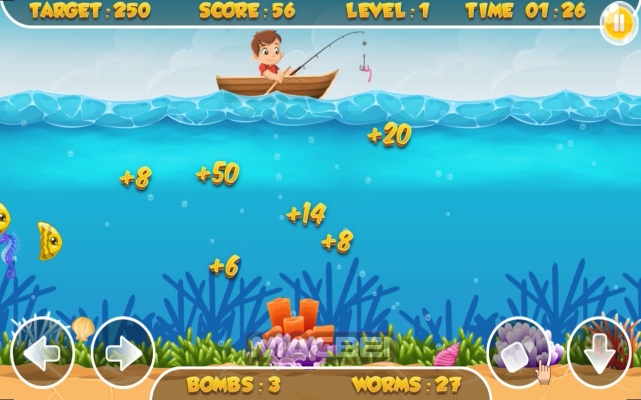 Fishing Frenzy Game - Runs Offline