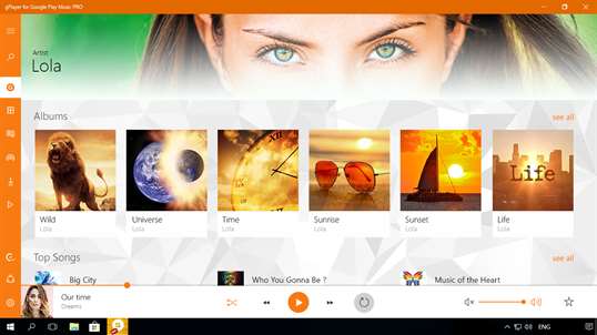 gPlayer for Google Play Music PRO screenshot 5