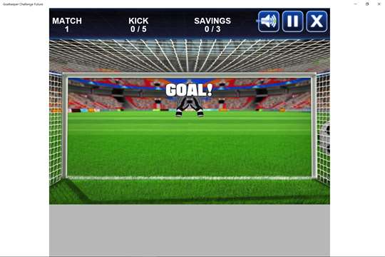 Goalkeeper Challenge Future screenshot 4