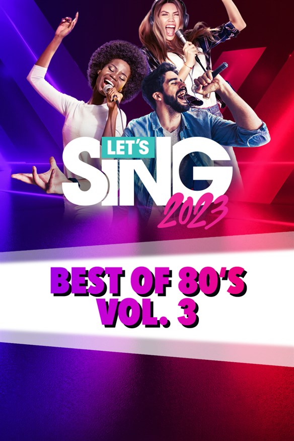 Let's Sing 2023 Best of 80's Vol. 3 Song Pack Xbox Series X|S and Xbox One cover art