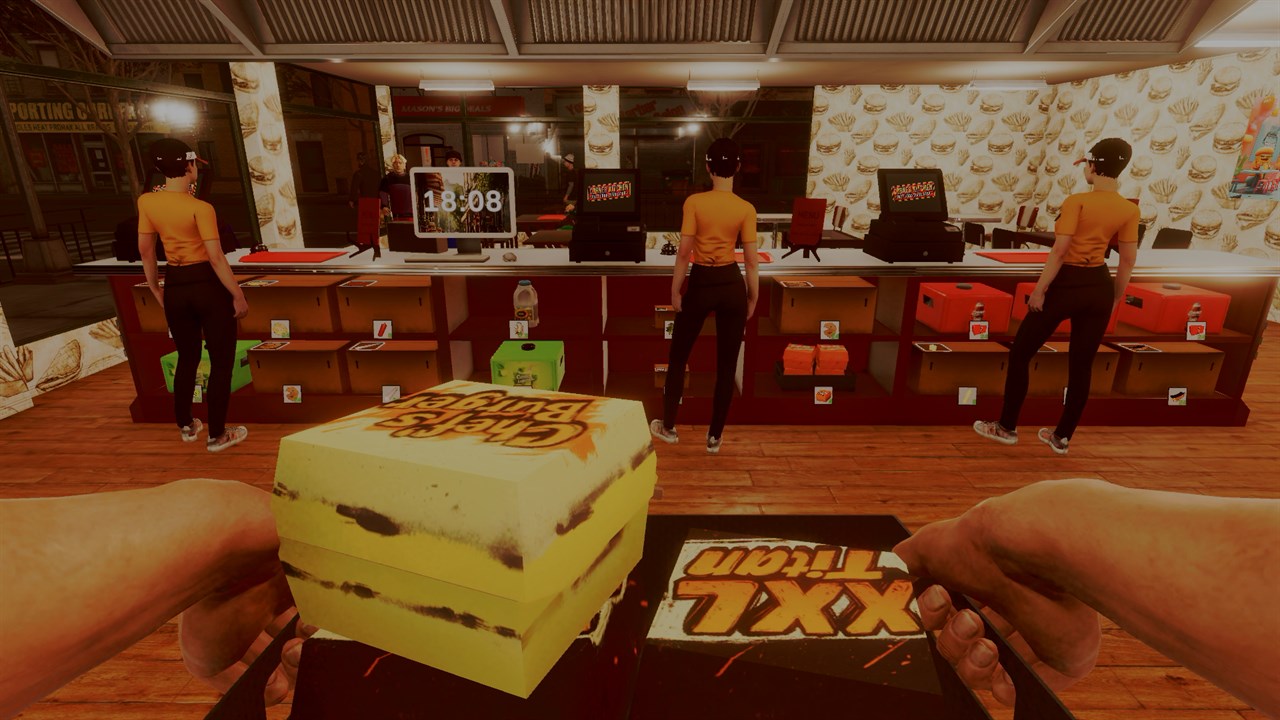 Corner Kitchen Fast Food Simulator screenshot 1