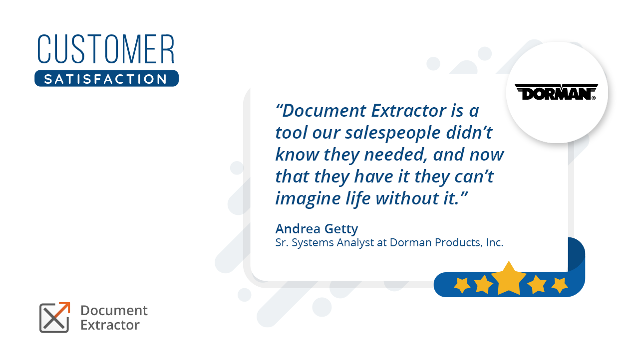 Snapshot 3 of Document Extractor built for the Salesforce platform™