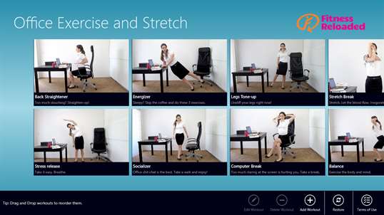 Office Exercise & Stretch screenshot 1