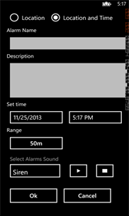 Geo Alarm screenshot 3