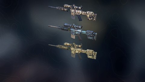 Weapon skins - Unicamo, Hexagon Ice & Copperhead Snake