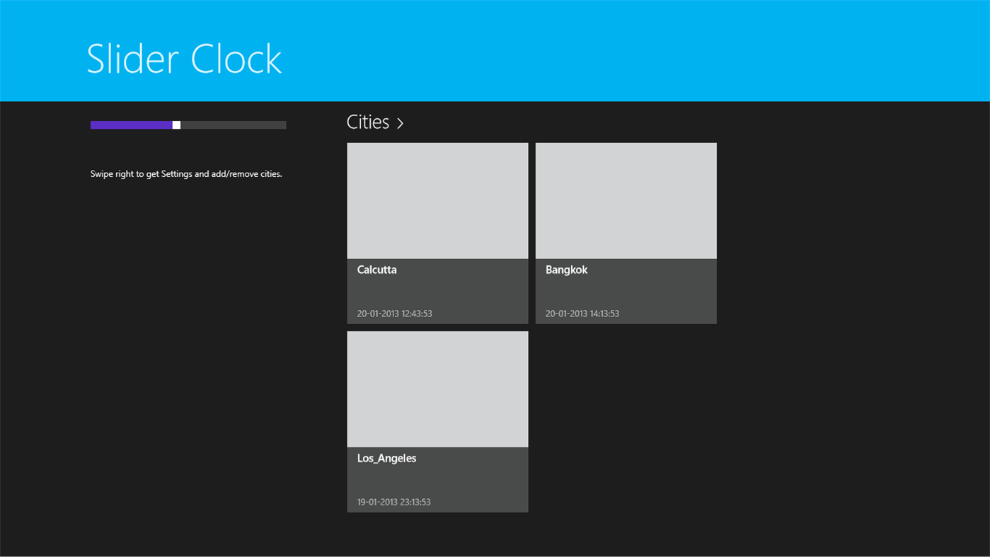 #1. Slider Clock (Windows) โดย: ‪kevinjaku‬