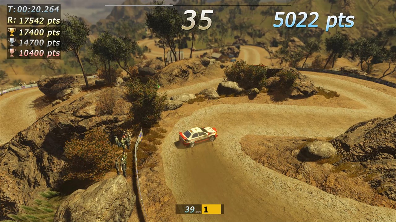 Rally Arcade Classics screenshot 1