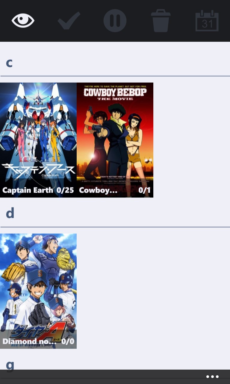 My Anime List for Windows 10 Mobile