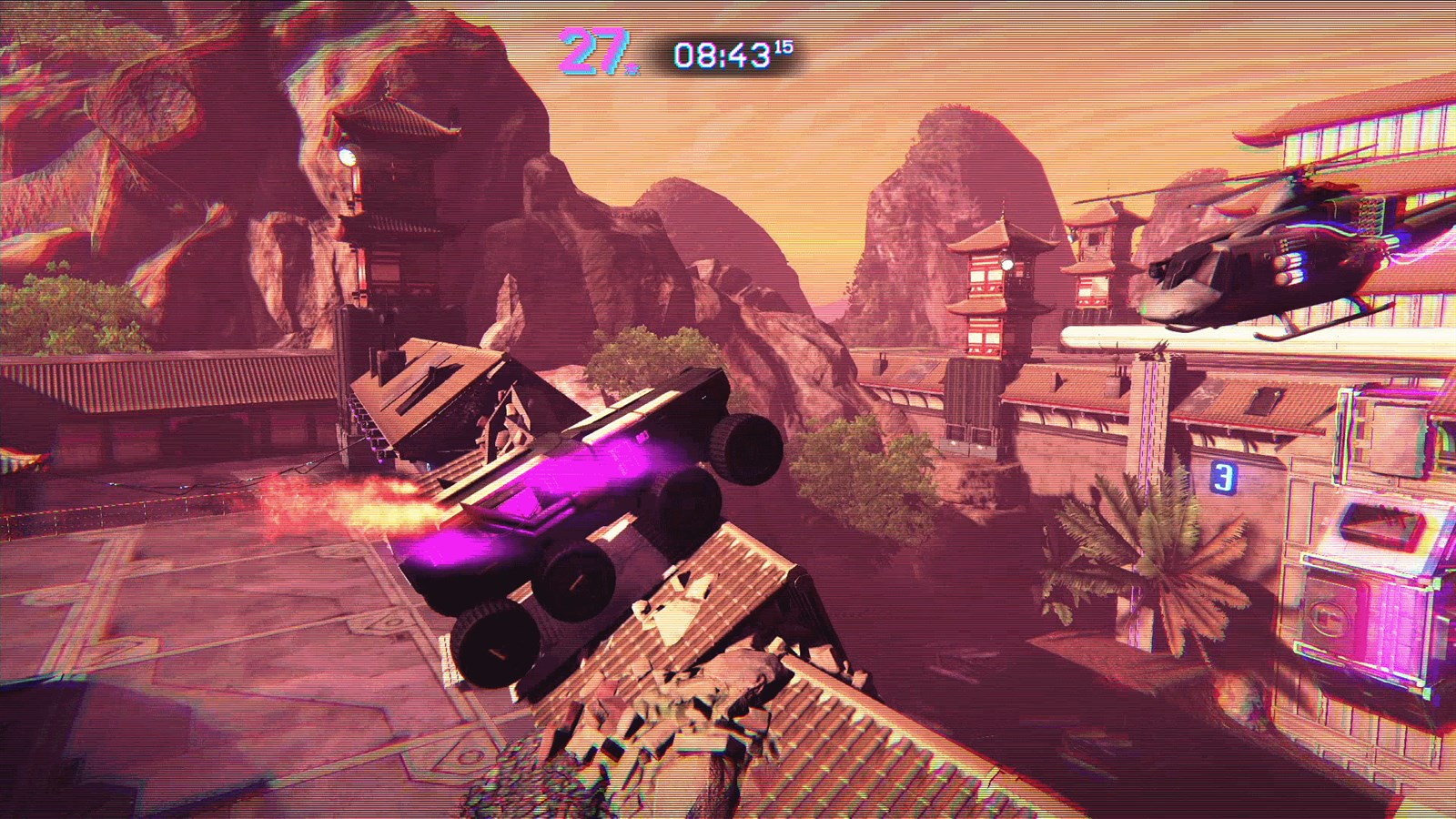 Trials of the Blood Dragon — captura 3