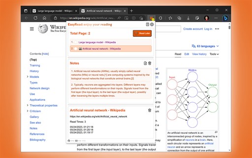 EasyRead: Read Later & Note-Taking Chrome Extension