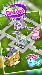 Dream Job Makeover Salon - Kids Game screenshot 2