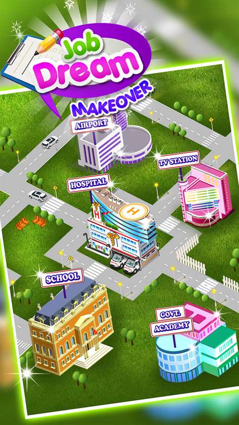 Dream Job Makeover Salon - Kids Game Screenshots 2