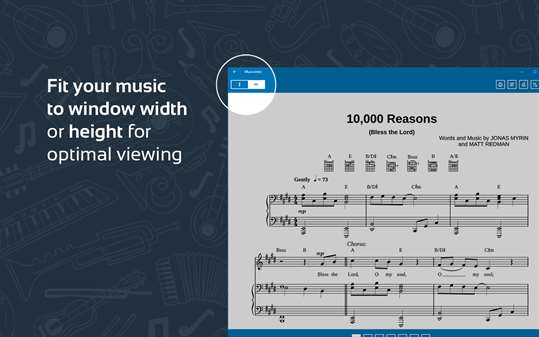 Musicnotes Sheet Music Player for Windows 10 screenshot 3