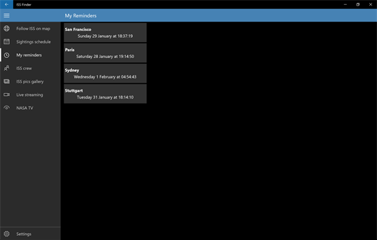 ISS Finder screenshot 4