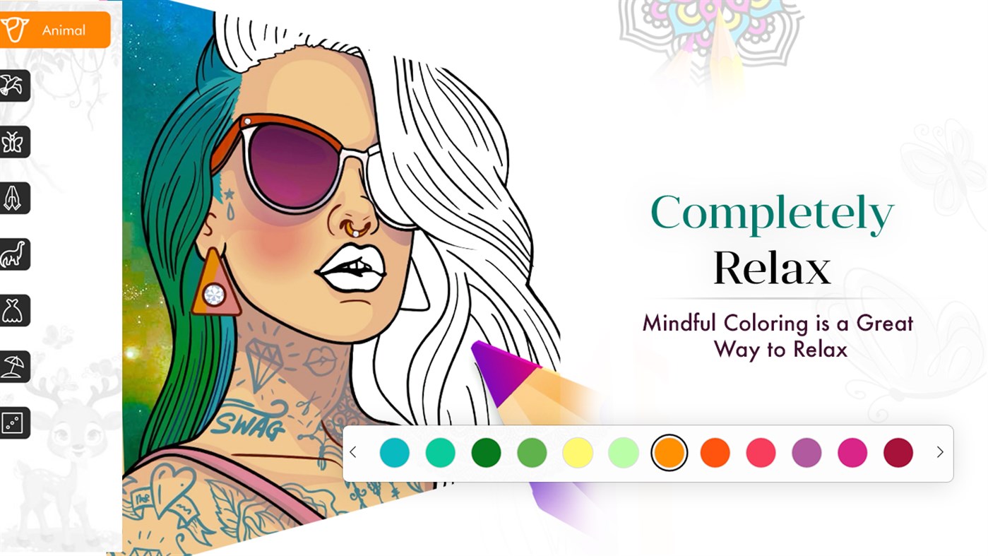 #6. Coloring Book for Mandala Pages (Windows) di: VideoStudio