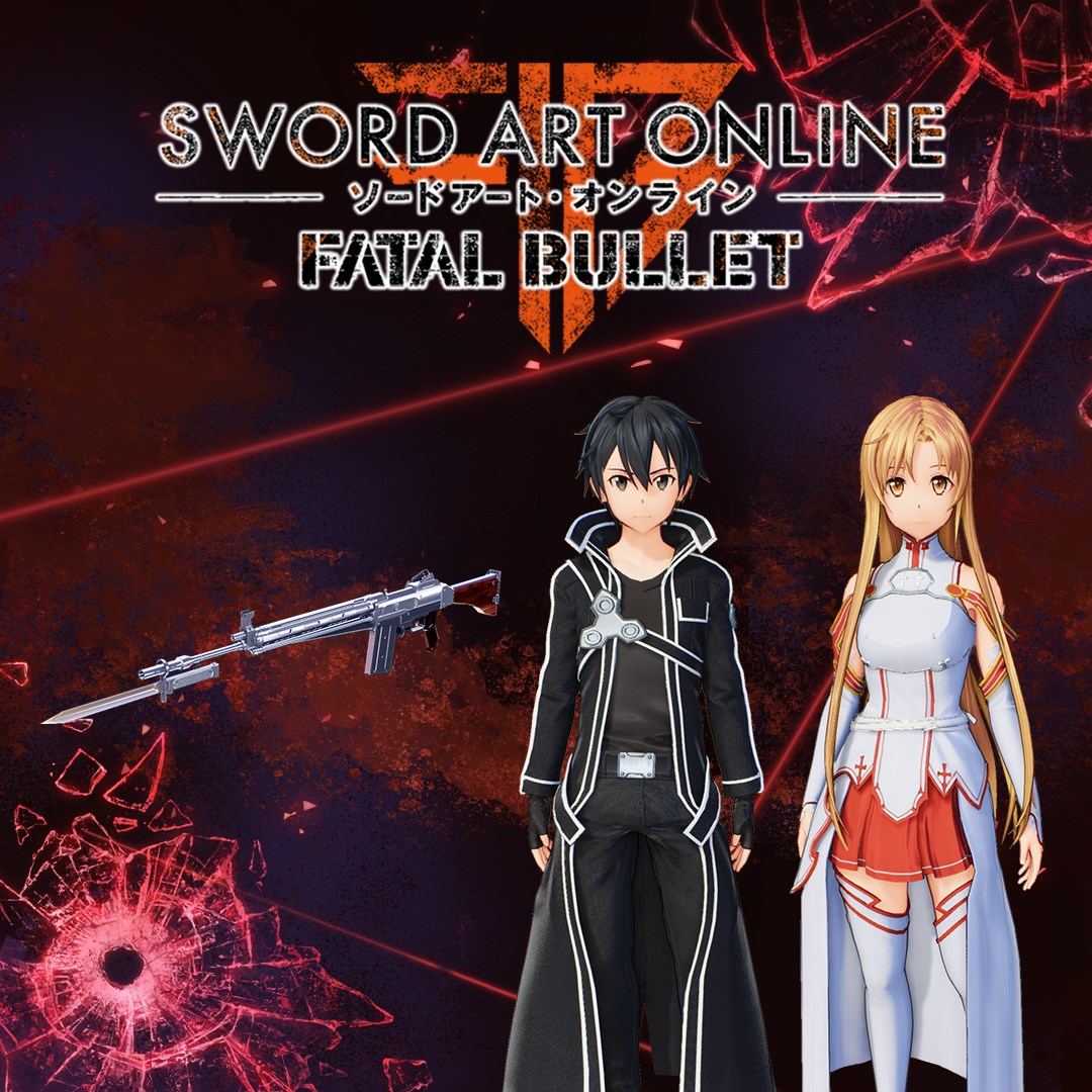 SWORD ART ONLINE: FATAL BULLET SAO Costume and Weapon Pack
