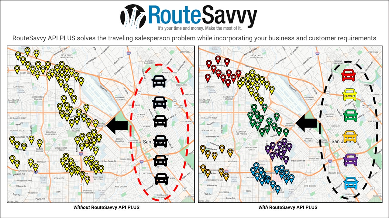 Snapshot 3 of RouteSavvy API PLUS