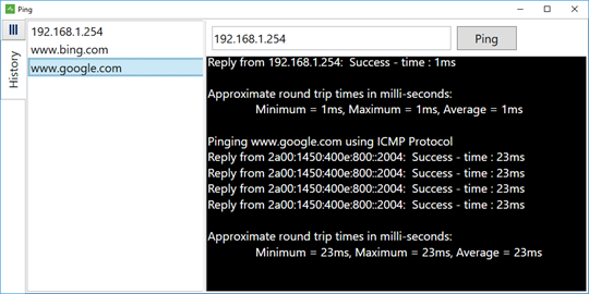 Ping - ICMP screenshot 2