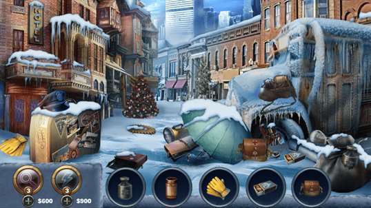 Hidden Object : Frozen City screenshot 3