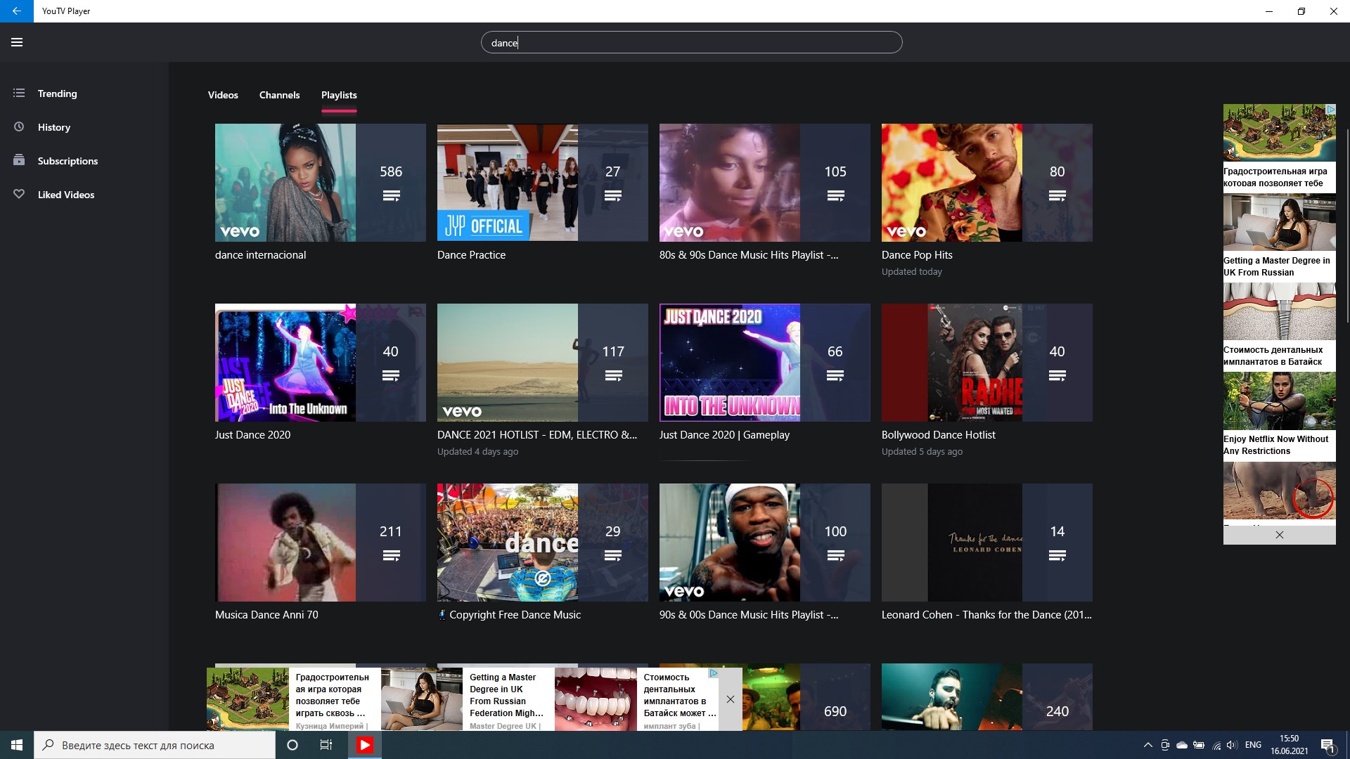Get Youtv Youtube Player Microsoft Store En Ck