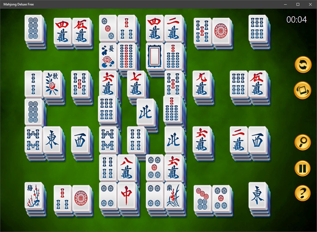 #4. Mahjong Deluxe Free (Windows) От: EnsenaSoft, S.A. de C.V.