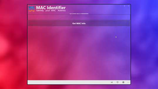 MAC Identifier screenshot 1
