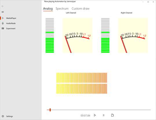 Audio Spectrum Visualizer screenshot 1