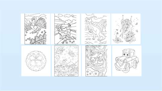Zen: coloring pages for kids screenshot 2