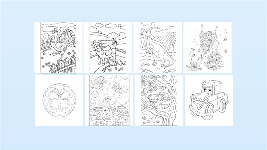 Zen: coloring pages for kids screenshot