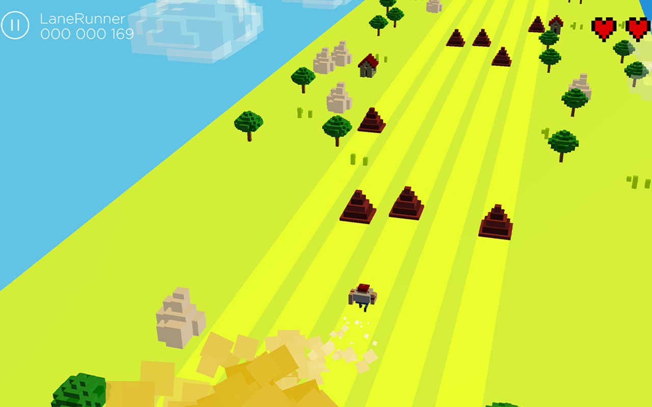 Infinite Runner Platform Game