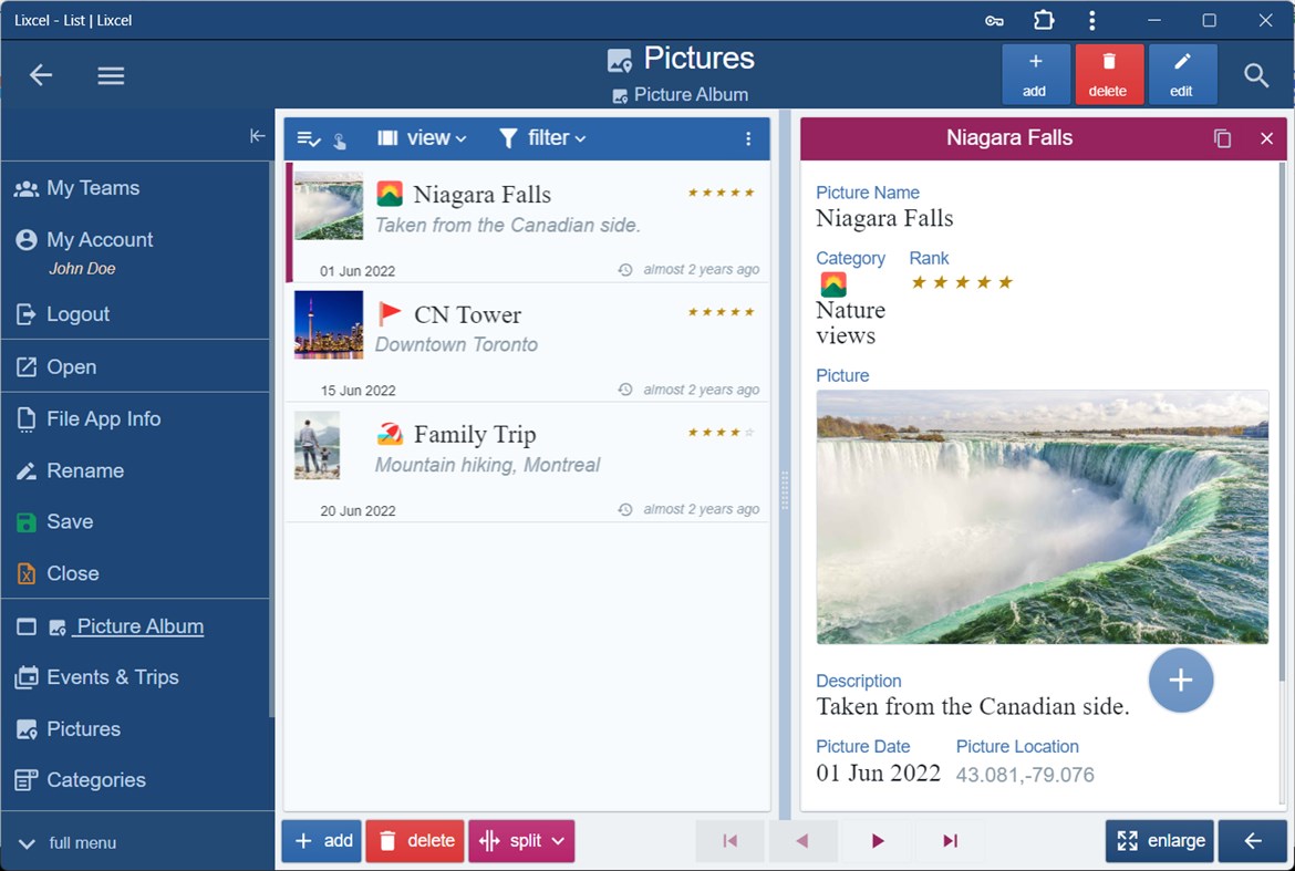 #3. Lixcel (Windows) 由: Claudiu M.