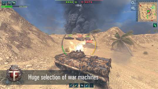 Tank Force: 3D Tank Games screenshot 2