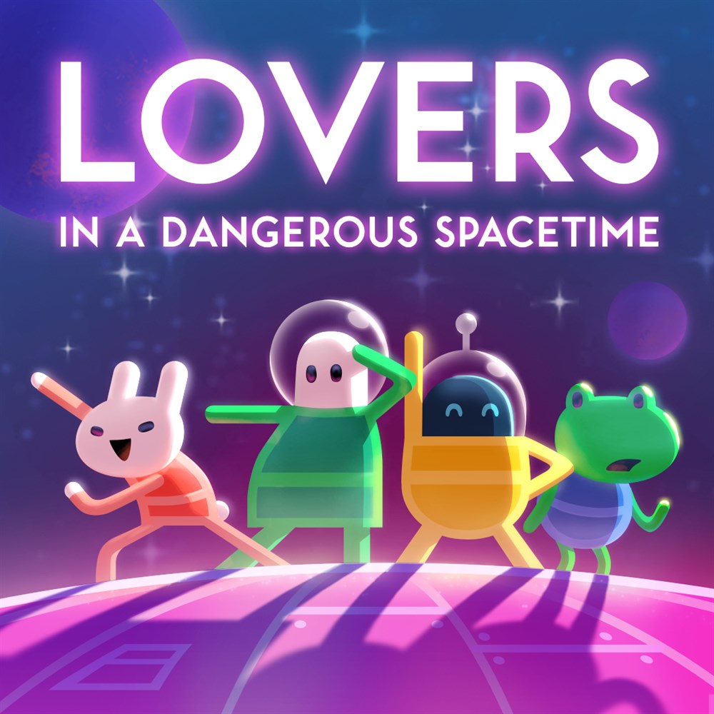 Lovers in a Dangerous Spacetime cover art (full size)